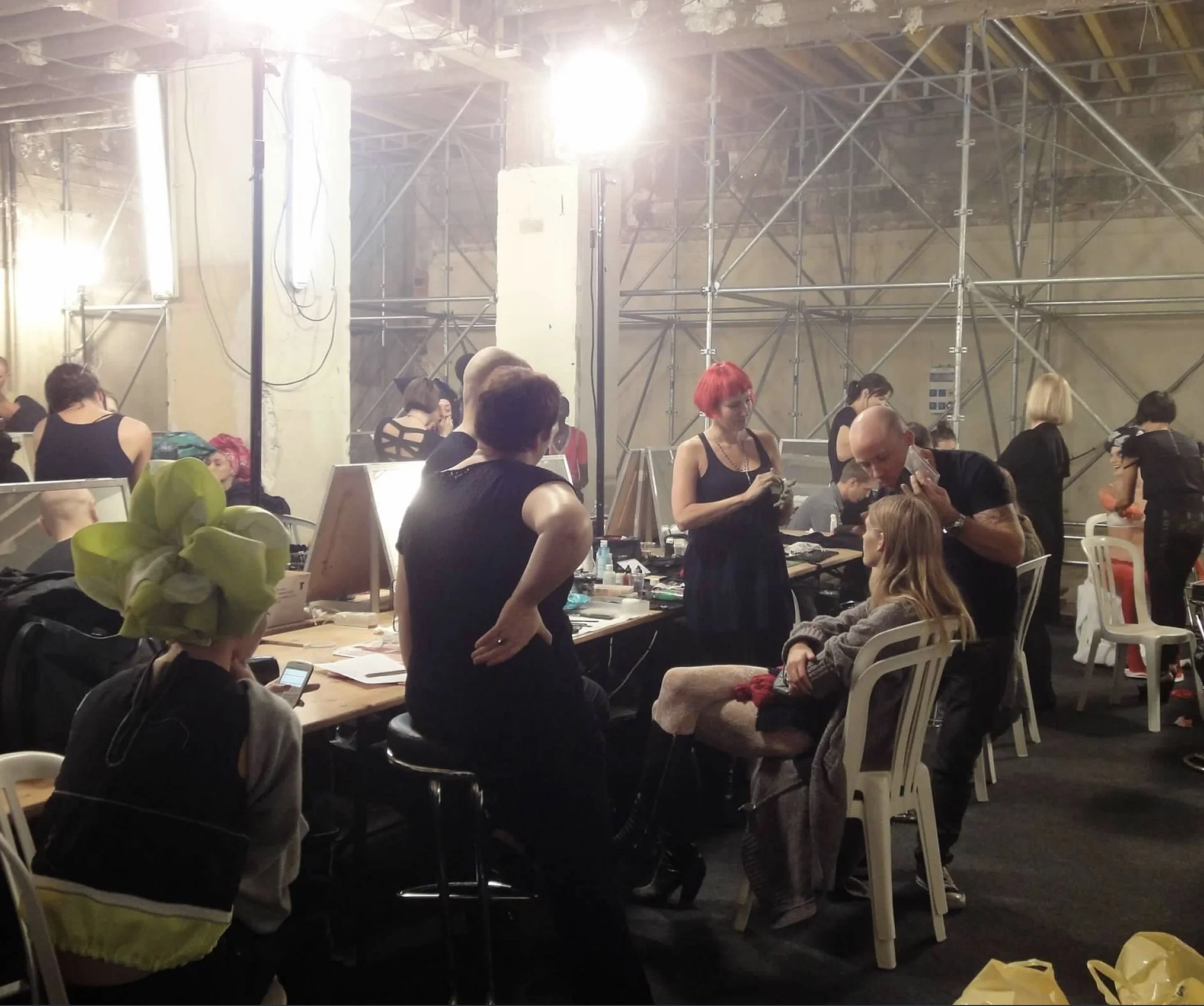 Behind the scenes - Paris Fashion Week