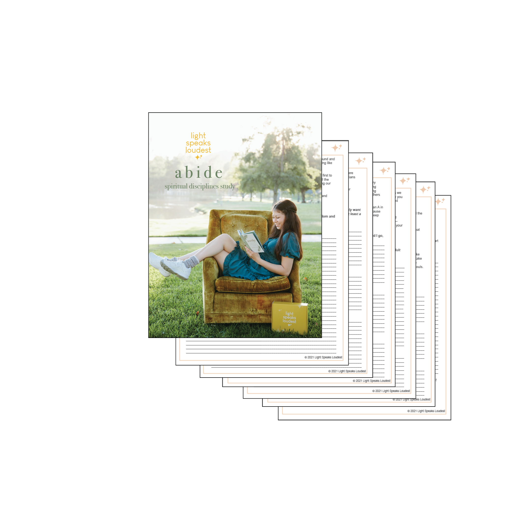 Abide - Spiritual Disciplines Study for Teen Girls (Printable PDF)