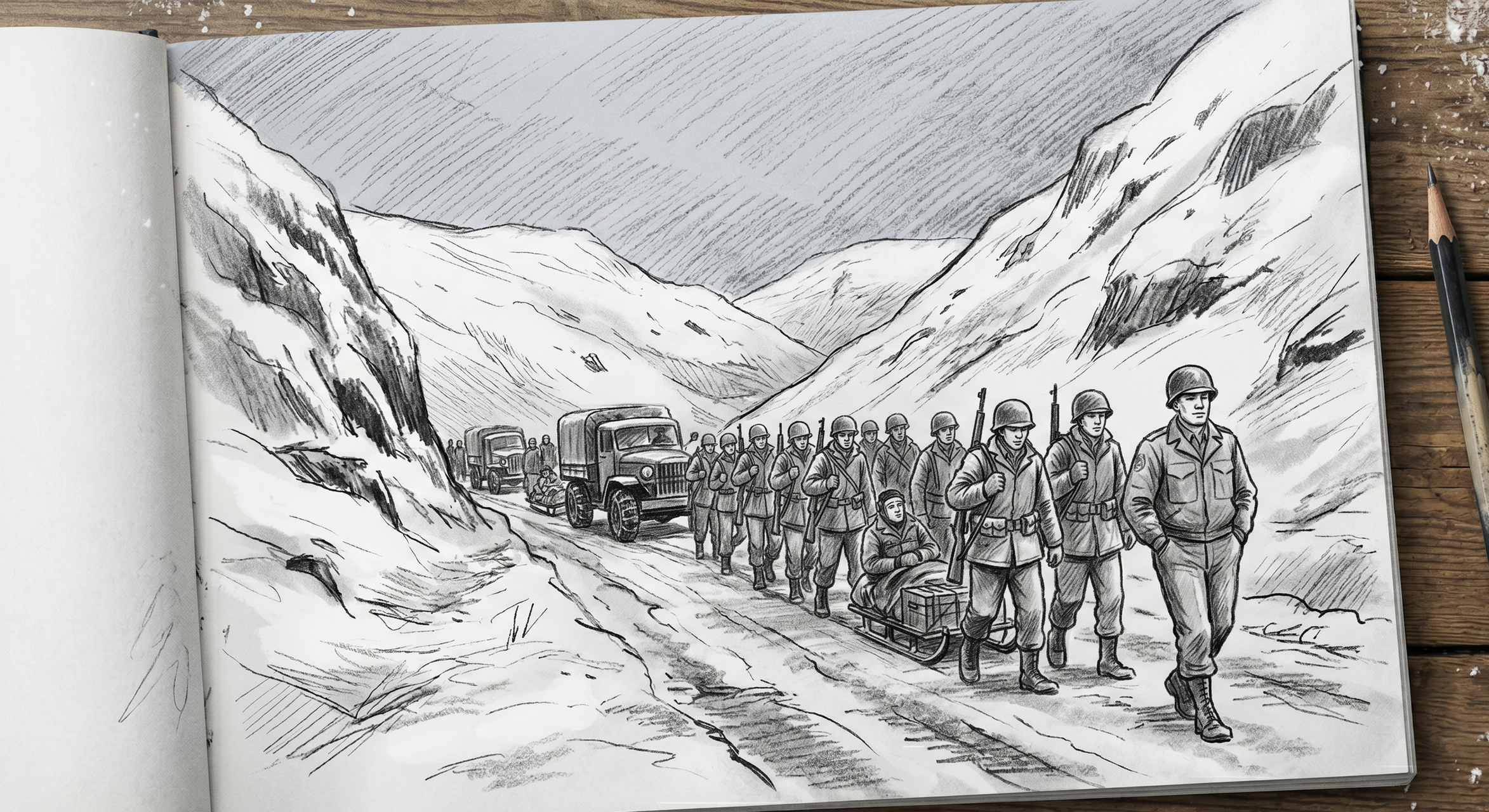 Sketches in History | Surrounded