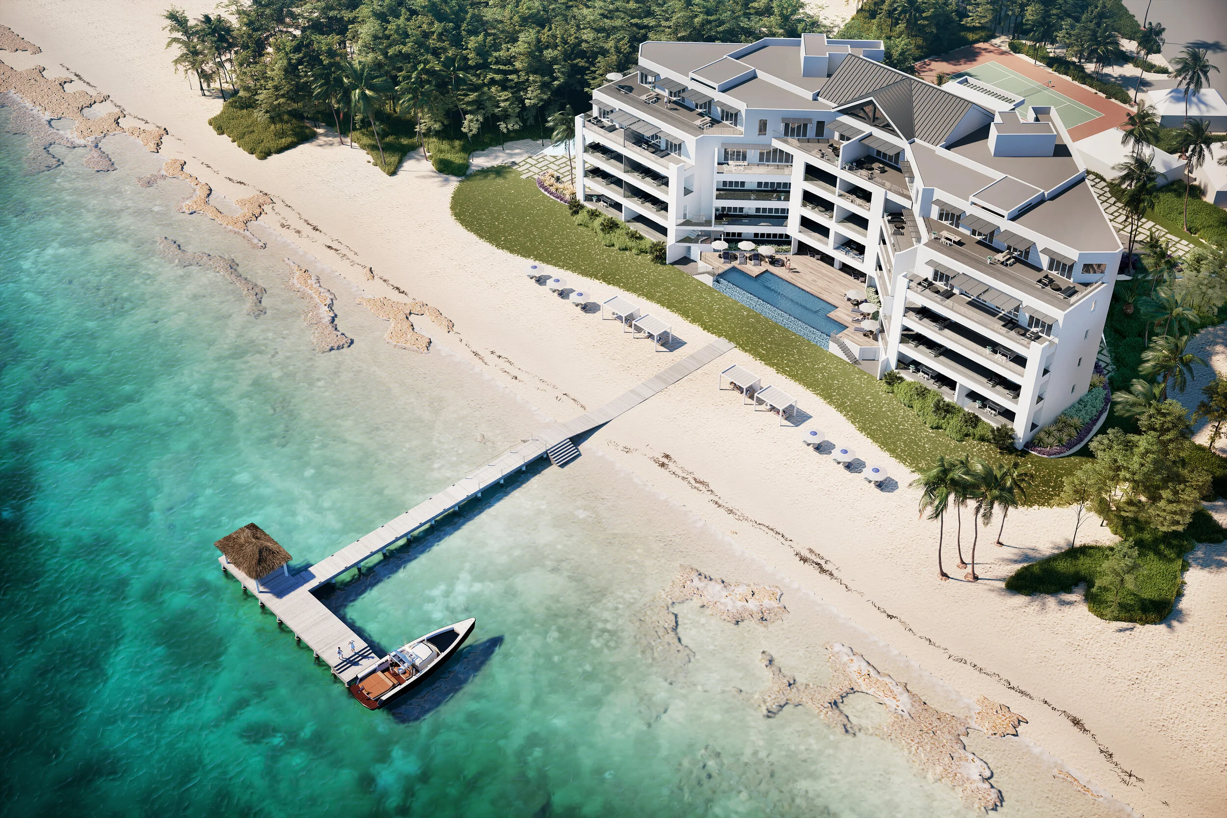Two Bedroom Family Residence — Rum Point Club Residences