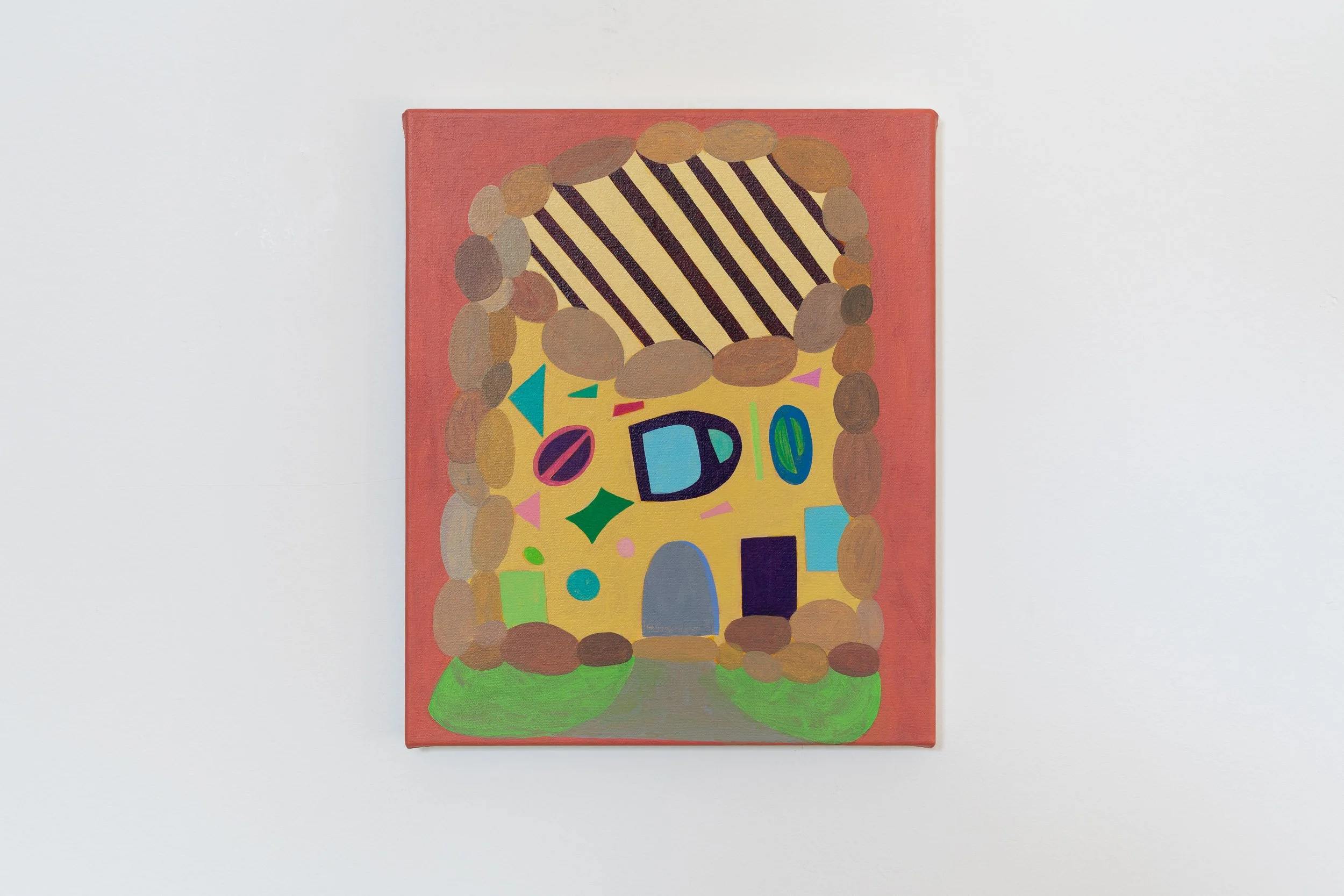 'Rock House', Installation images of Flat, Primary (Nottingham, UK, 2025). Photographs: Jules Lister.