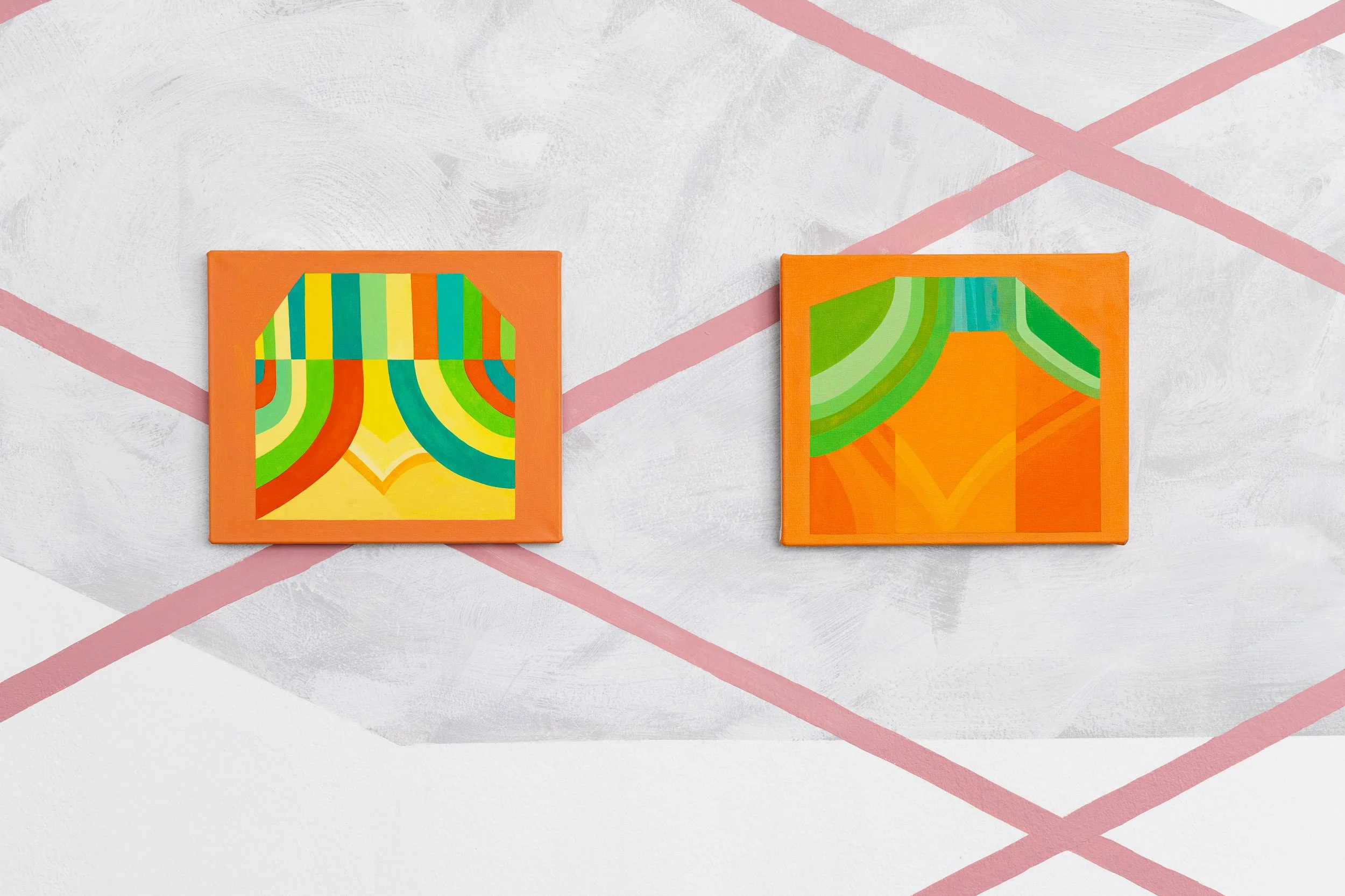 Installation images of Flat, Primary (Nottingham, UK, 2025). Photographs: Jules Lister.