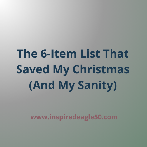 The 6-Item List That Saved My Christmas (And My Sanity)
