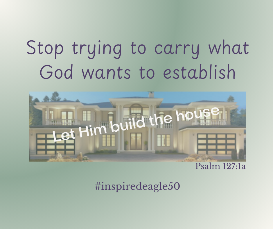 Building Feels Heavy Because You’re Trying to Carry What God Intended to Establish