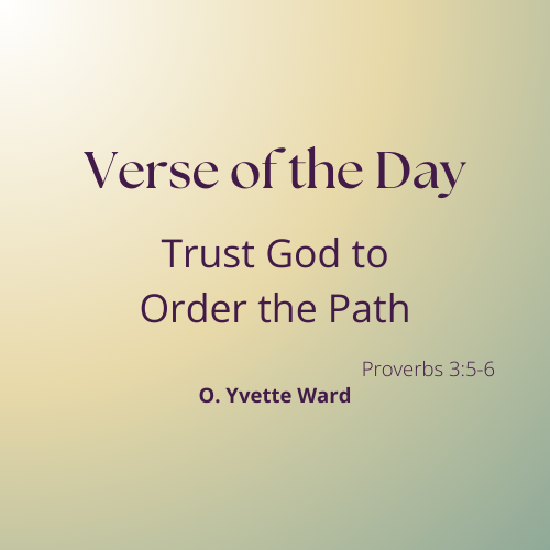 Verse of the Day: Proverbs 3:5-6