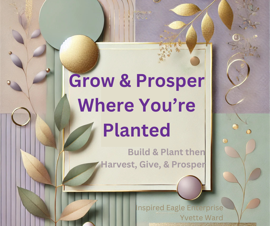 3 Powerful Ways to Grow and Prosper Where You’re Planted!