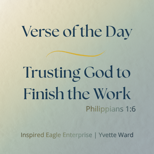 Verse of the Day: Philippians 1:6