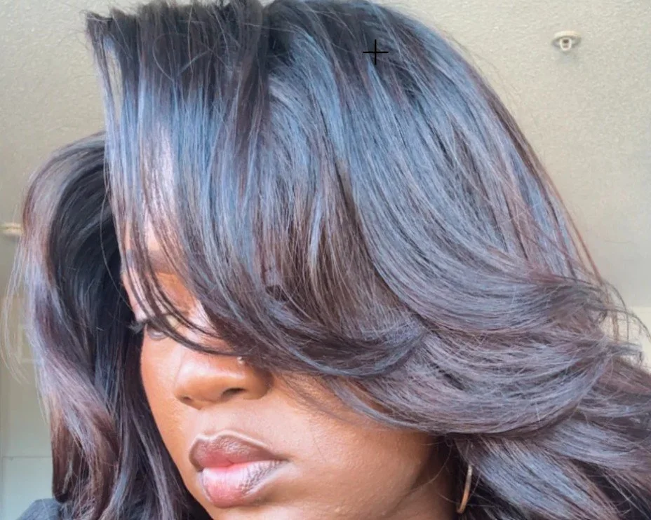 Beautiful Monroe showcases soft, bouncy waves that frame the face elegantly while maintaining impressive body and movement.