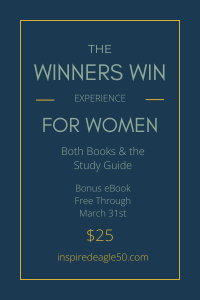 The Winners Win Experience For Women Calls out the price $25 for Both Books and the study guide for women.