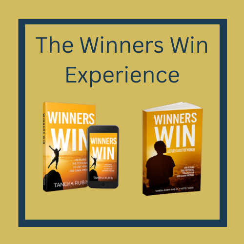 The Winners Win Experience 2 books. Winners Win and A Study Guide for Women