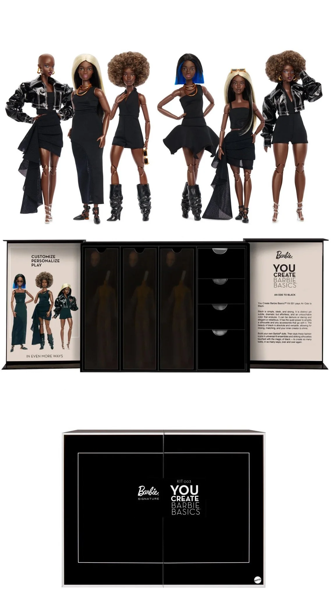 You Create Barbie Basics Kit #3