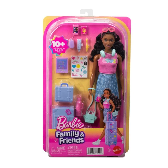 Barbie Family and Friend Brooklyn travel doll