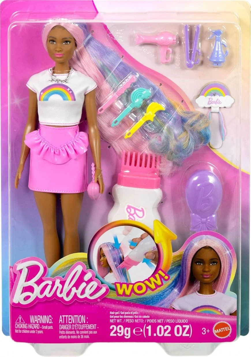 Barbie Rainbow Sparkle Hair doll (JJP08)