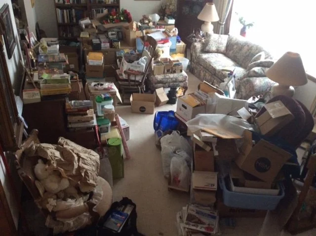 Formal Living Room - Before Photo