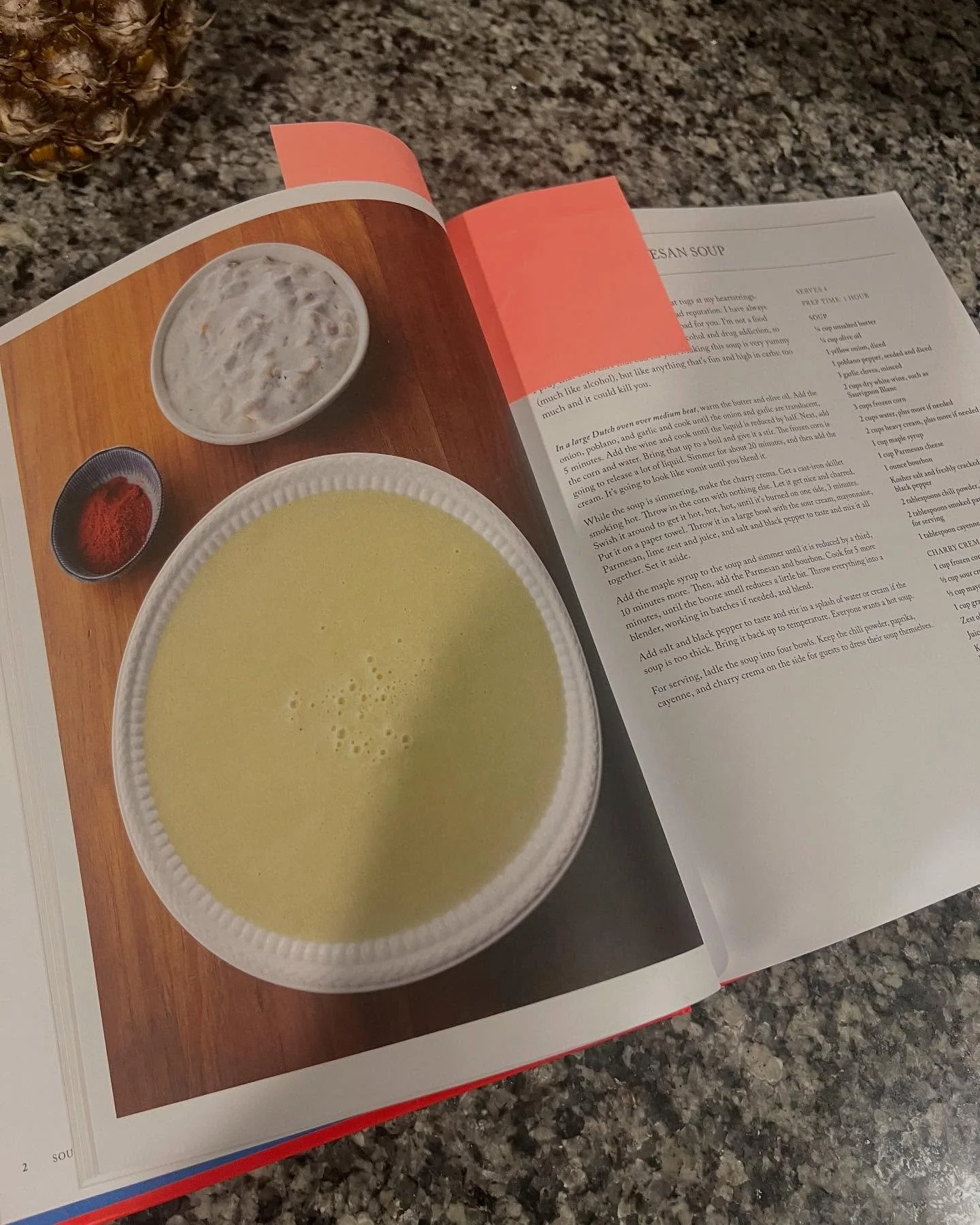 @mattymatheson this Charred corn maple parmesan soup is todays absolutely FABULOUS creation. Tastes like freakin Elote in a soup, but add a little sweetness (I dialed back the maple a bit). Just wow. And after I strained it, it was so smooth and crea