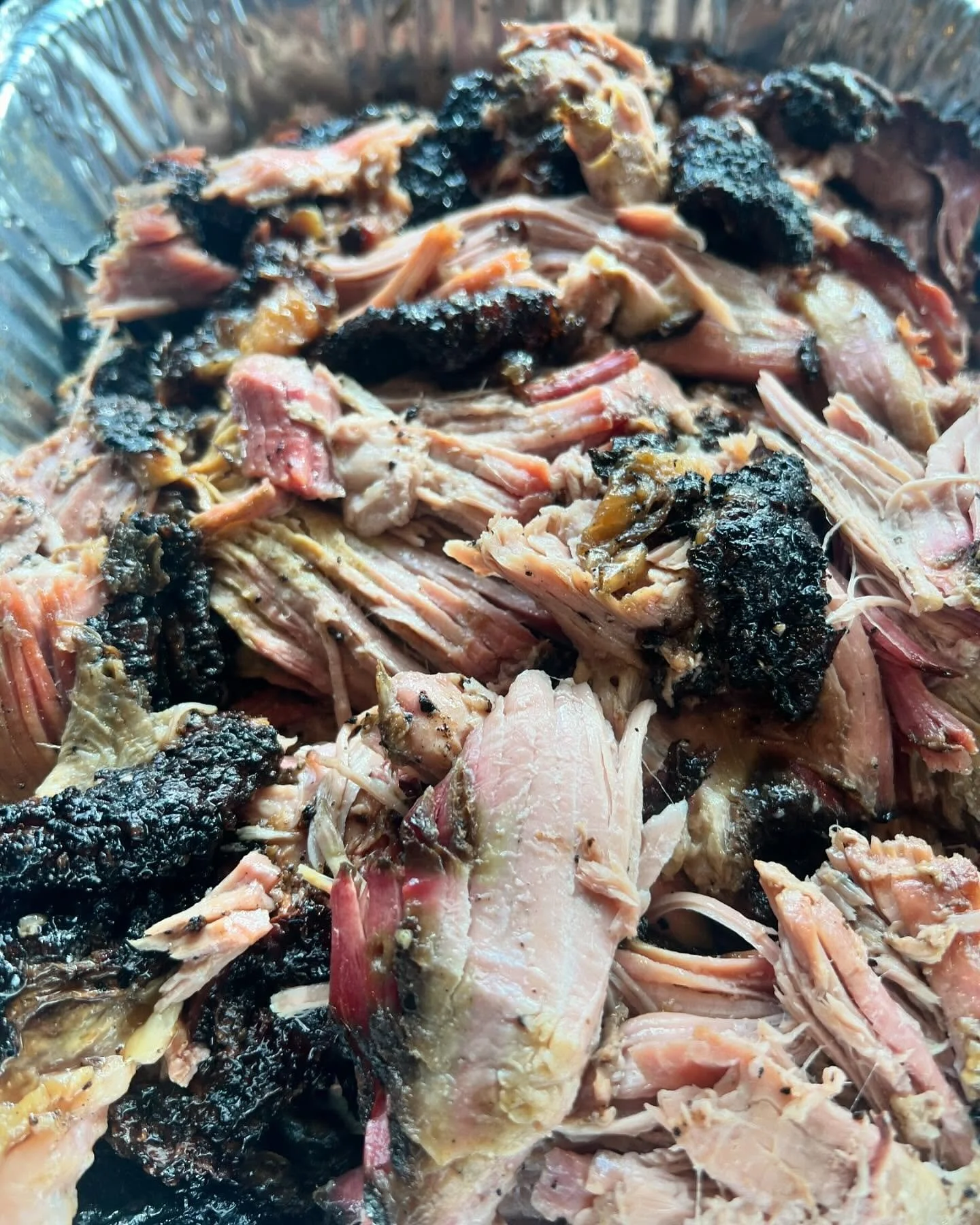 On my &ldquo;Wicked&rdquo; grind right now, and let me tell you&hellip;these flashbacks of delicious, meaty, tender, smoked. hand pulled pork are &ldquo;wicked&rdquo; good.
.
.
.
We&rsquo;re counting down the days until we can dish these out again so