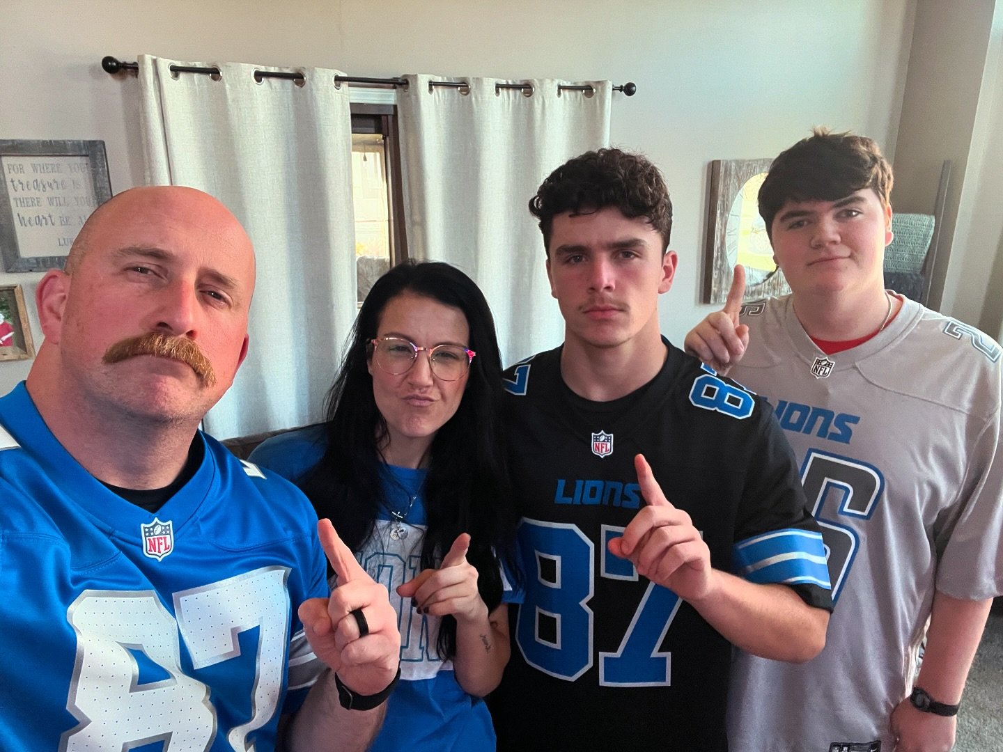 Number one in the best division in the NFL. Gooooooooooo Lionnnnnnnnnsssssss