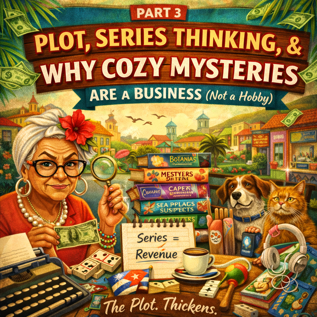 Part 3: Plot, Series Thinking, and Why Cozy Mysteries Are a Business