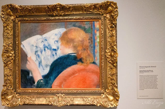 I was so happy to see my favorite Renoir in person!