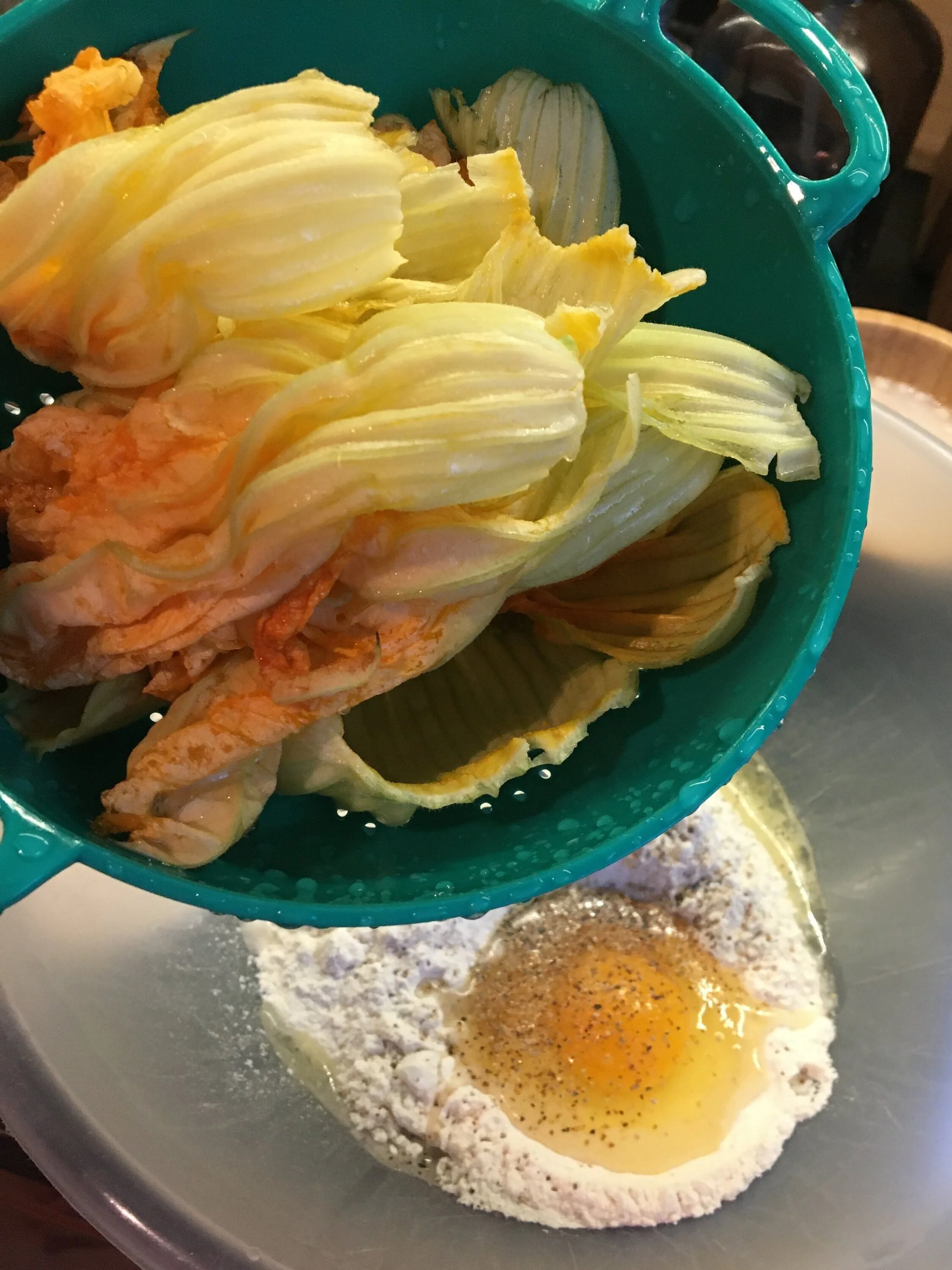 Adventures in Cooking: Zucchini Flower Fritters
