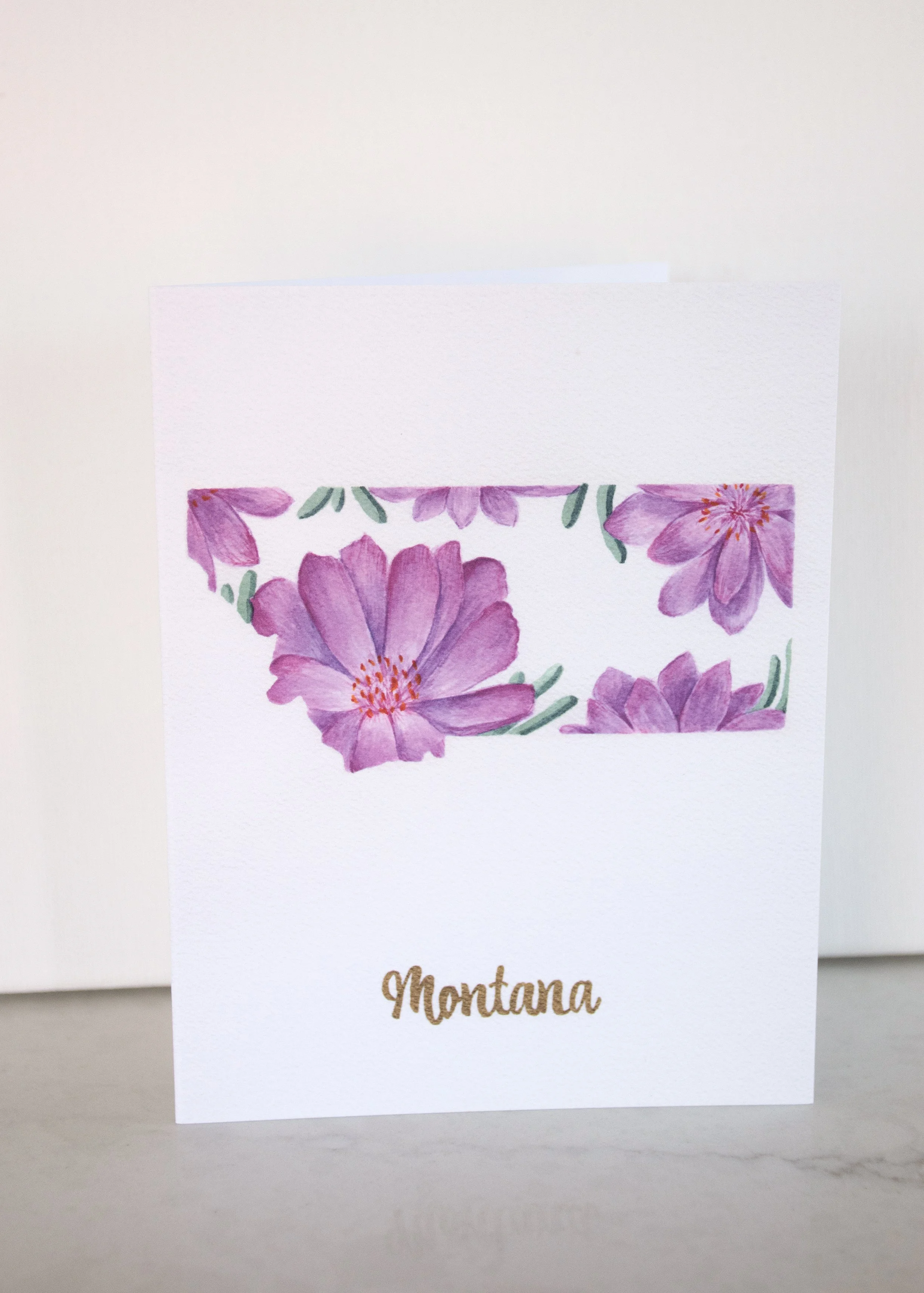 Montana State Flower Greeting Cards