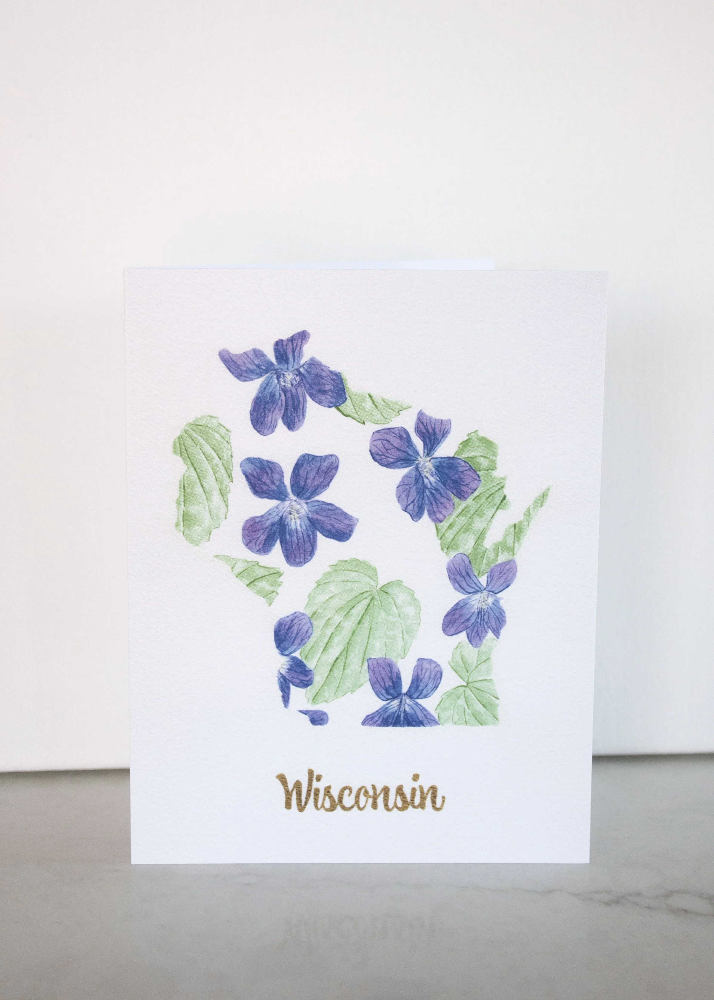 Wisconsin State Flower Note Cards