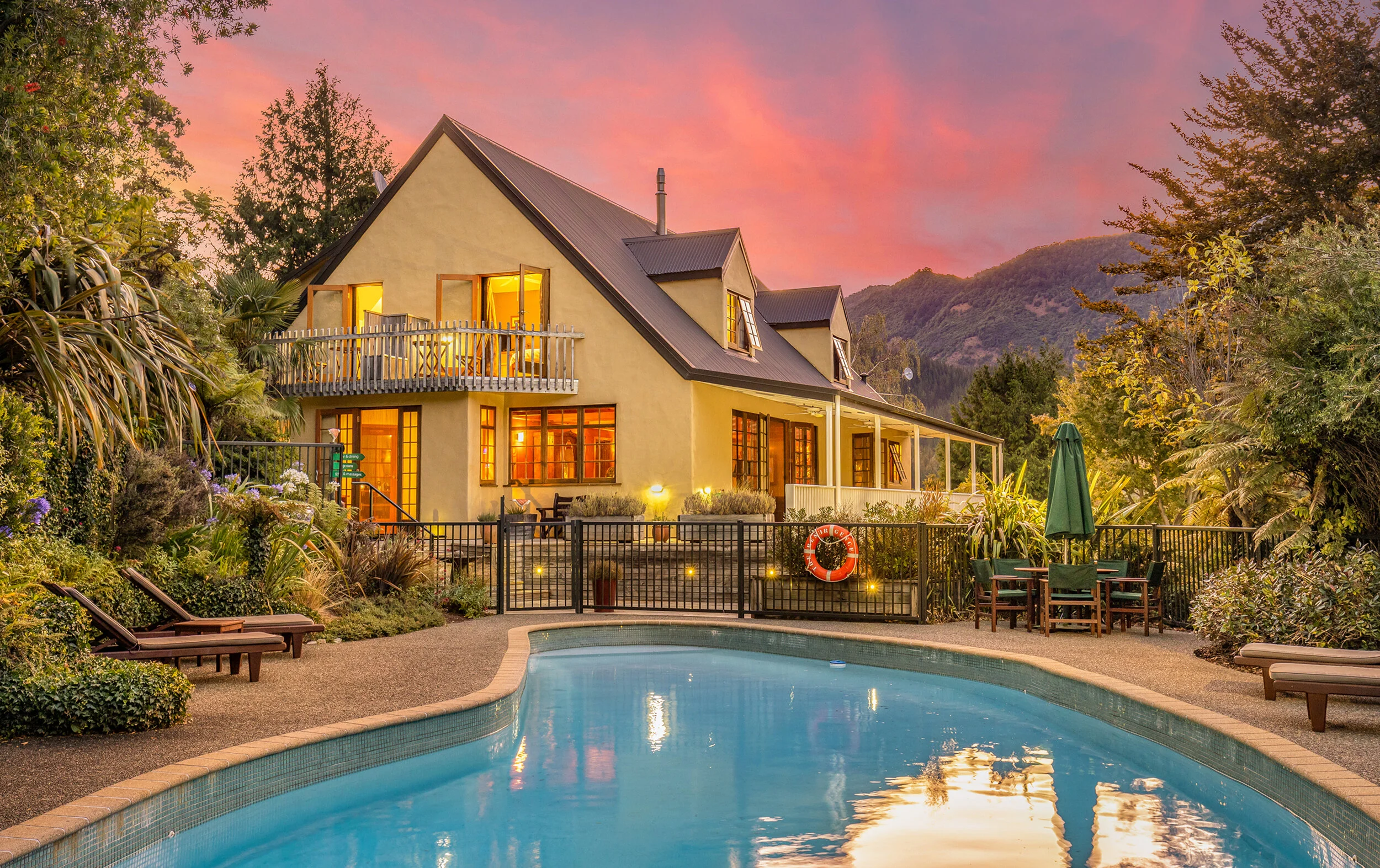 Pool &amp; Main House