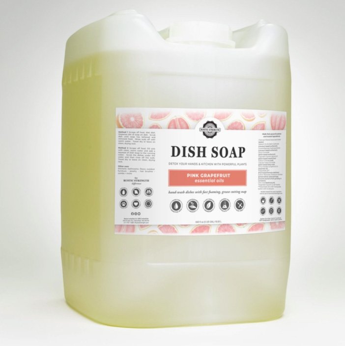 Rustic Strength Liquid Dish Soap (Refill, Available In-Store Only)