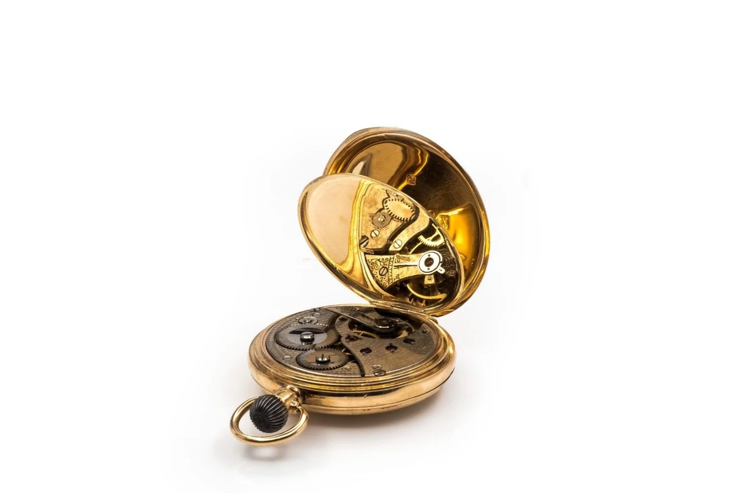 (MVMT)49mm Yellow Gold Denison Watch Company Pocket Watch