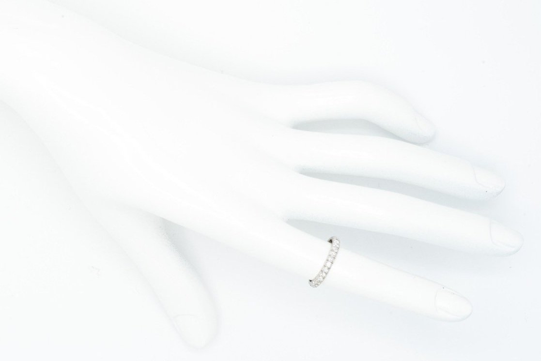 (H)Platinum Old European Cut Diamond Eternity Band