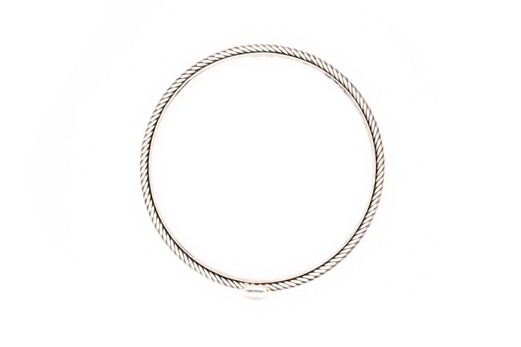 (T)Sterling Silver Designer David Yurman Bracelet