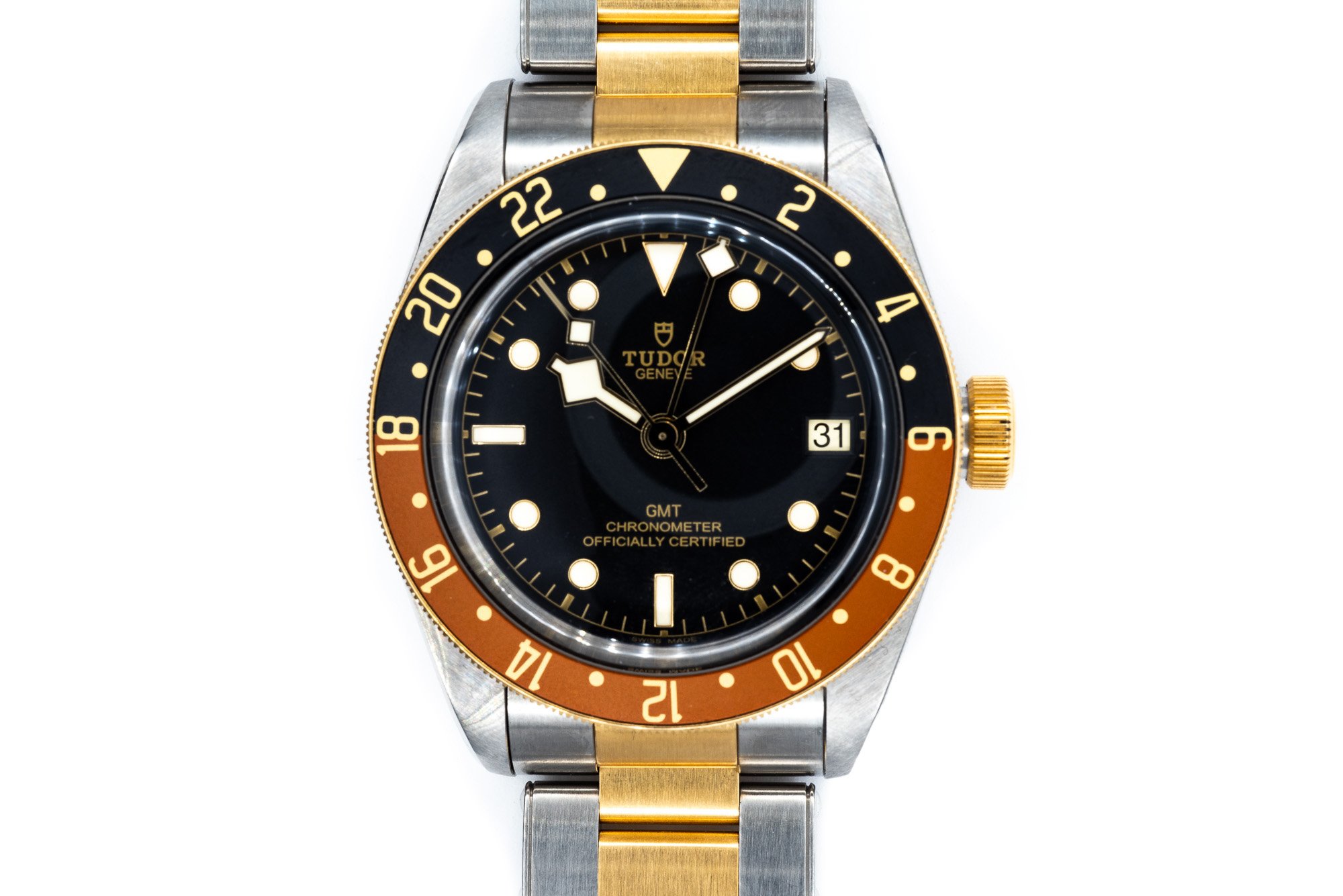 (T)41mm Stainless Steel Tudor Black Bay GMT Automatic Wristwatch
