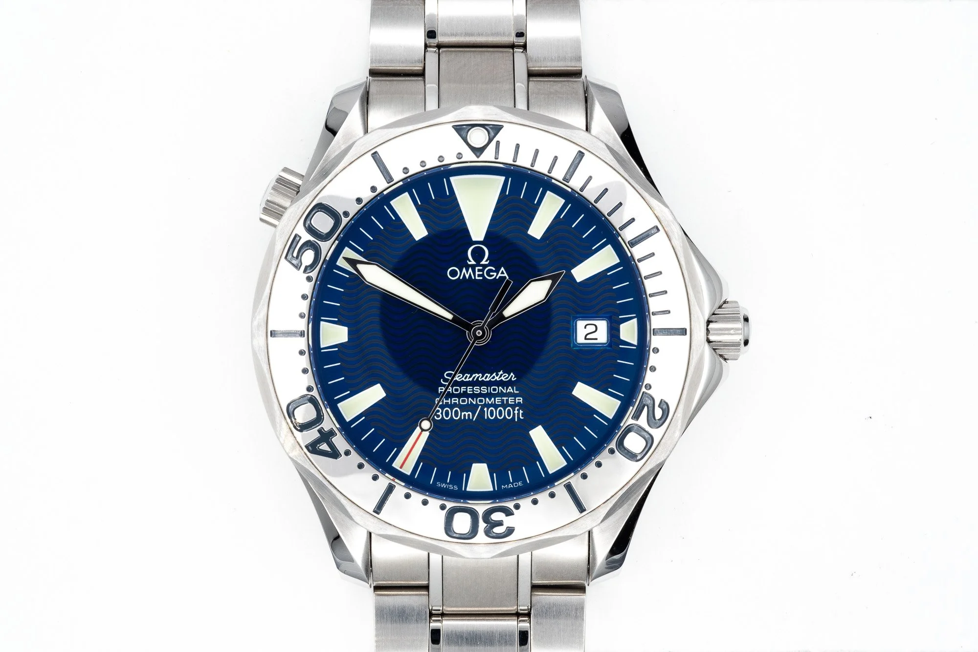 (T)41.5mm Stainless Steel Omega Seamaster Professional Automatic Wristwatch