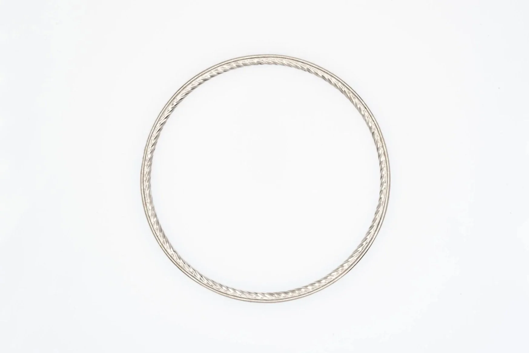 (T)Sterling Silver Rubies David Yurman Designer Cable Bangle Bracelet
