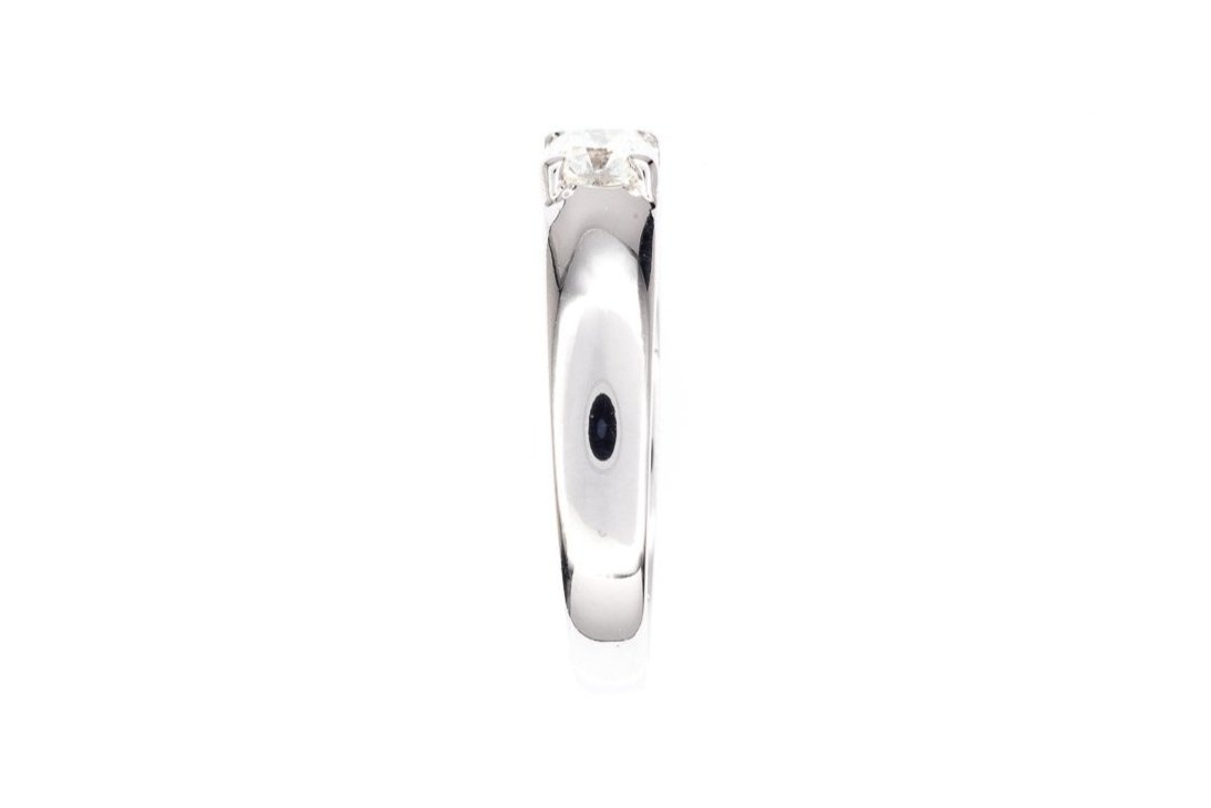 (S)White Gold Solitaire Canadian Diamond Engagement Ring