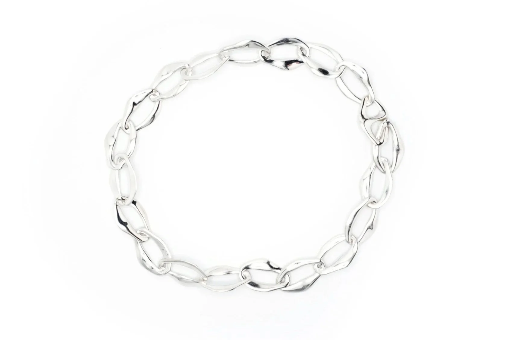 (T)Sterling Silver Tiffany & Co. Elsa Peretti Aegean Necklace