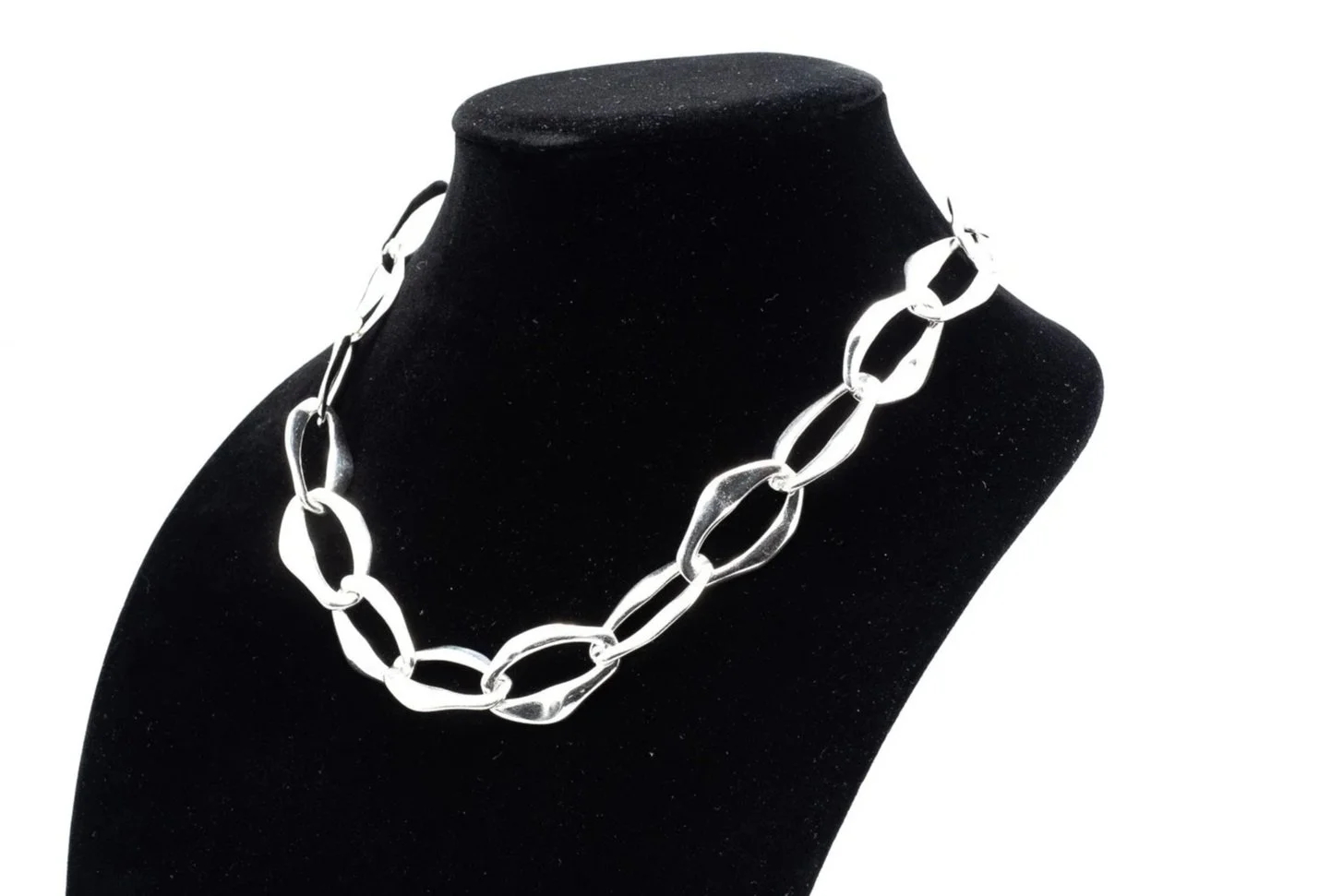 (S)Sterling Silver Tiffany & Co. Elsa Peretti Aegean Necklace