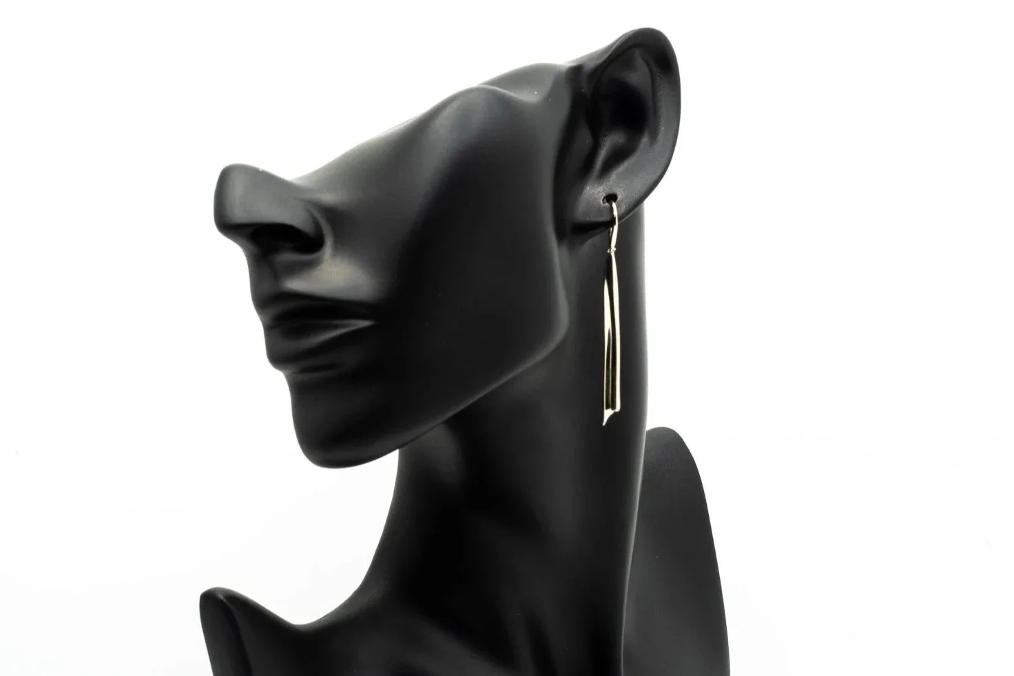 (F)Sterling Silver Drop Dangle Shepherd Hook Tiffany & Co. Designer Earrings
