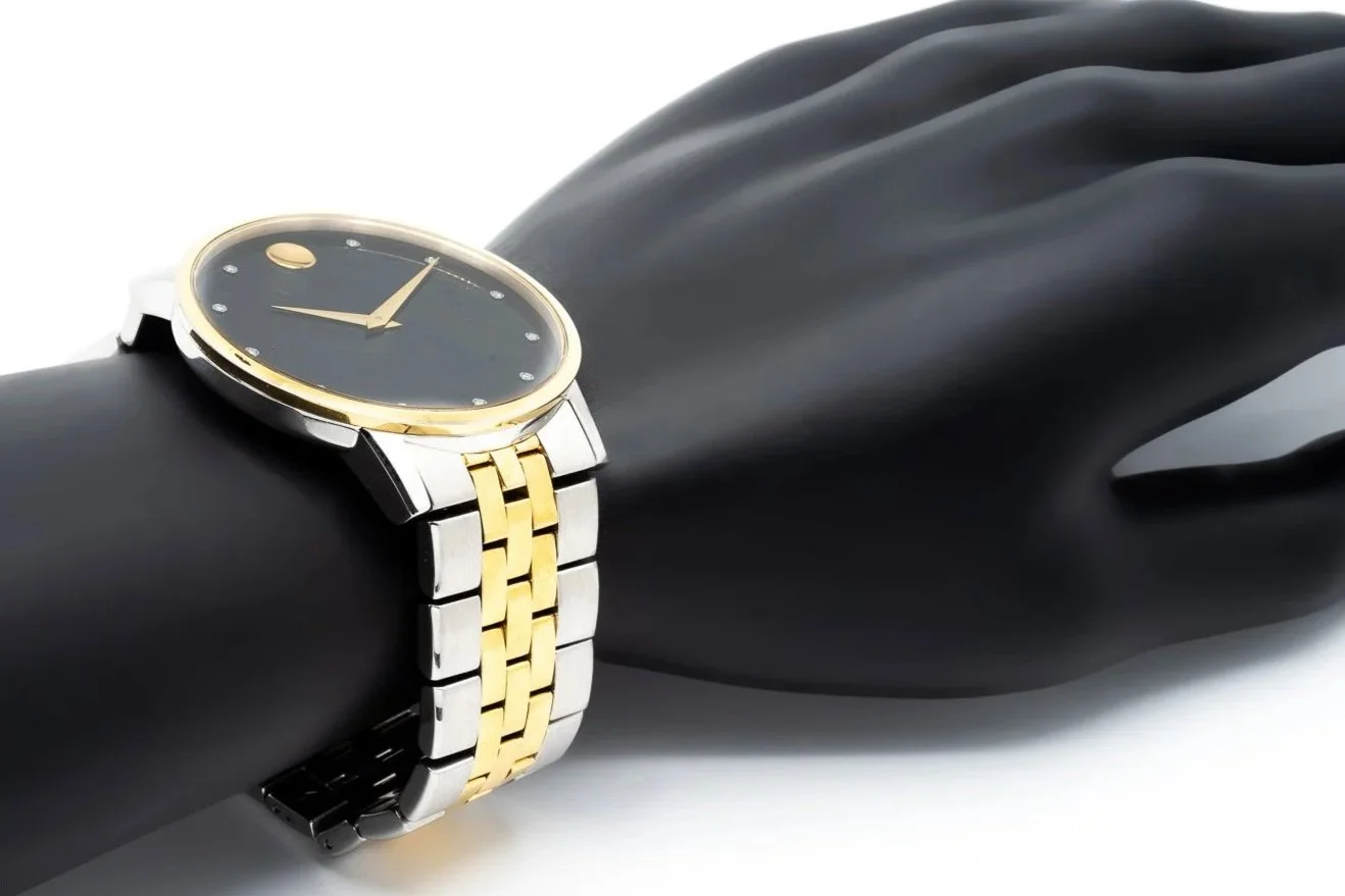 (W)40mm Stainless Steel Movado Museum Classic Quartz Movement