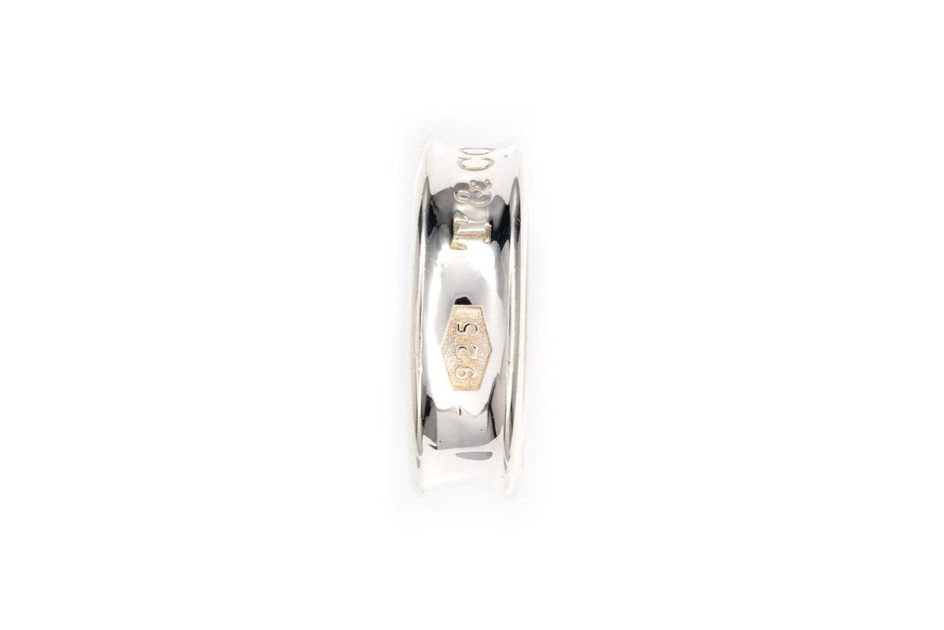 (S)Sterling Silver Tiffany Designer Ring