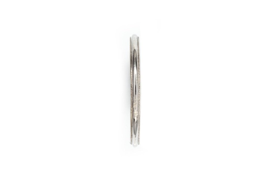 (S)White Gold Tacori Designer Band