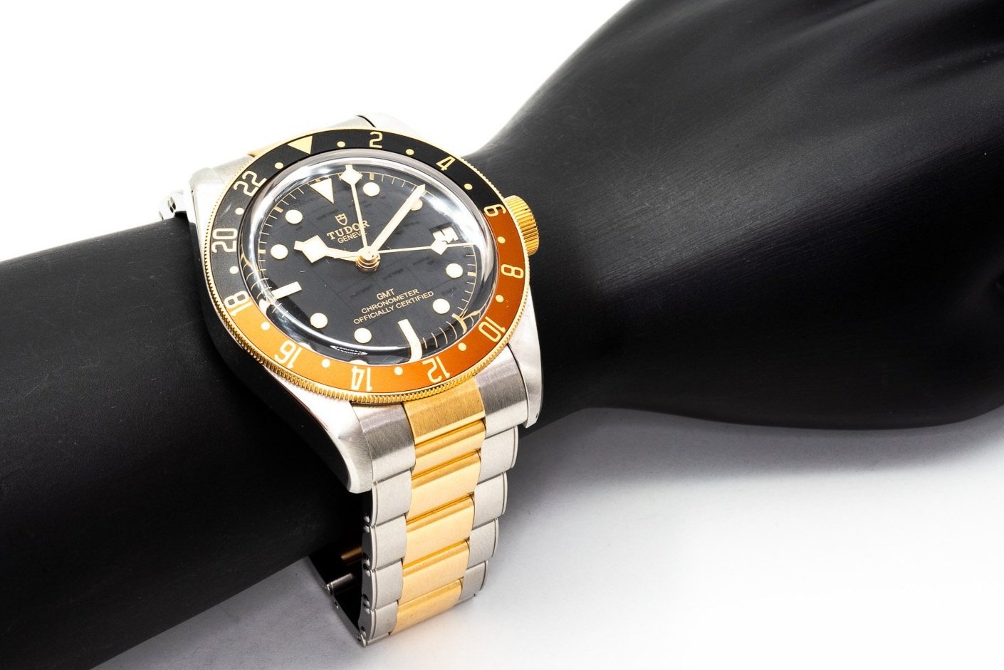 (W)41mm Stainless Steel Tudor Black Bay GMT Automatic Wristwatch