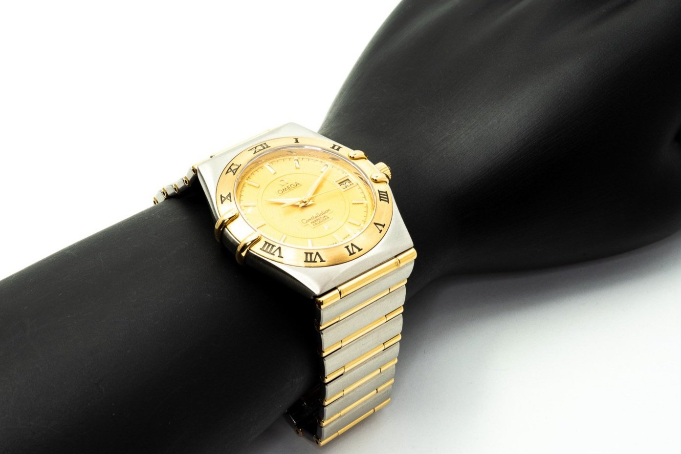 (W)35mm Swiss Made Omega Constellation Perpetual Calendar Quartz Wristwatch