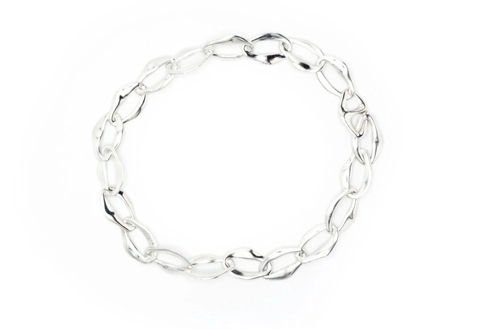 (T)Sterling Silver Designer Tiffany & Co. Elsa Peretti Aegean Necklace
