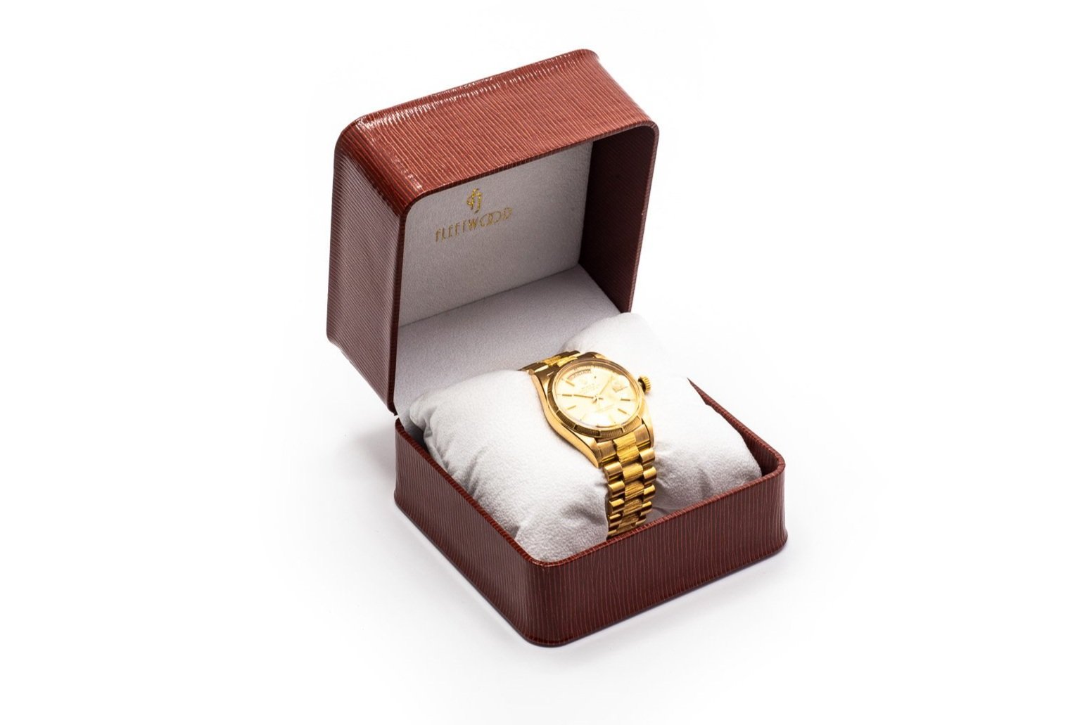(B)36mm Yellow Gold Swiss Made Rolex Oyster Perpetual President Wristwatch