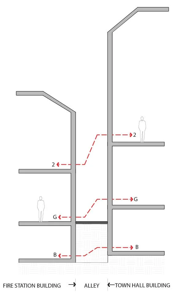 Hollbrook Town Hall Diagram