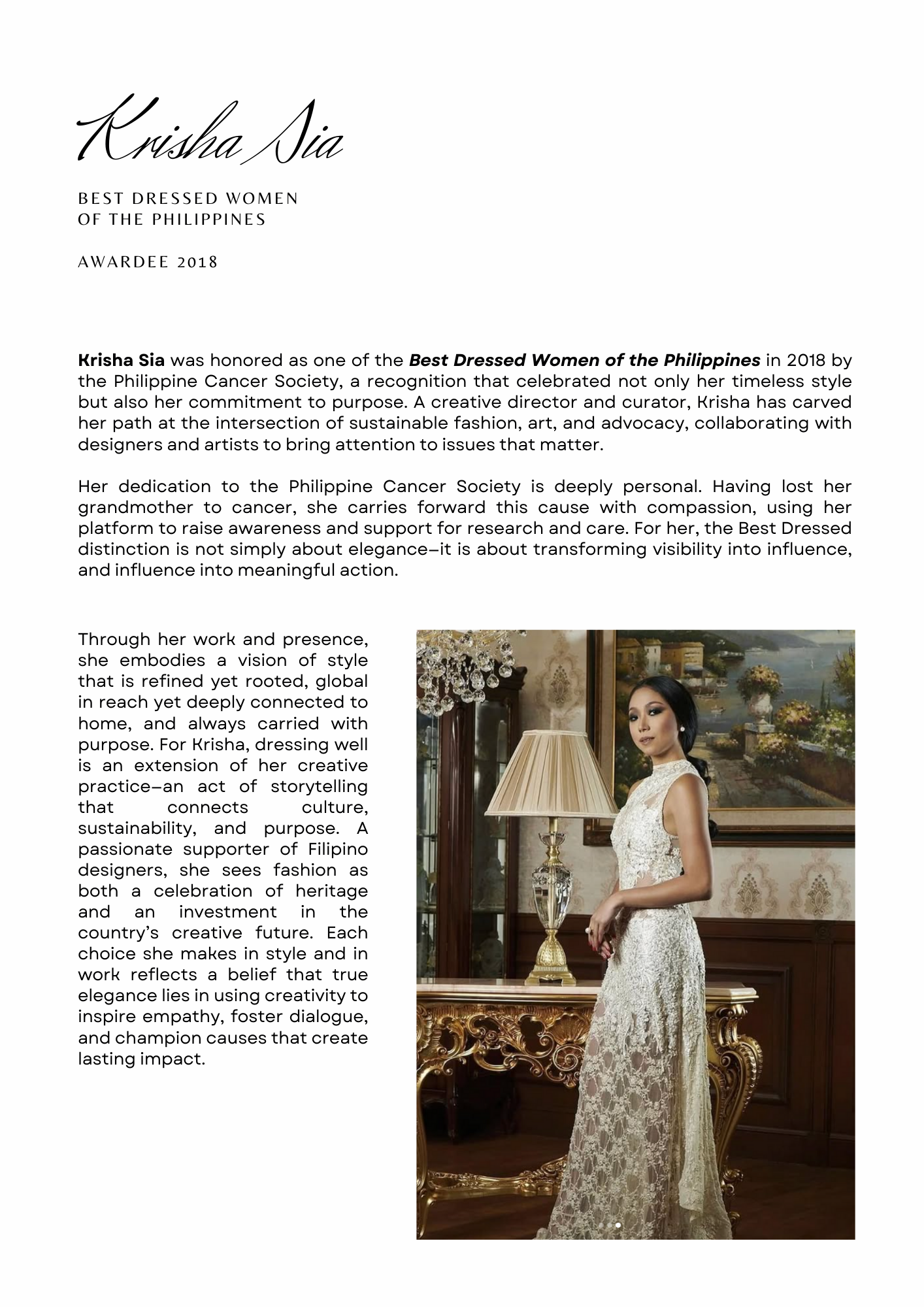 Best Dressed Women of Philippines