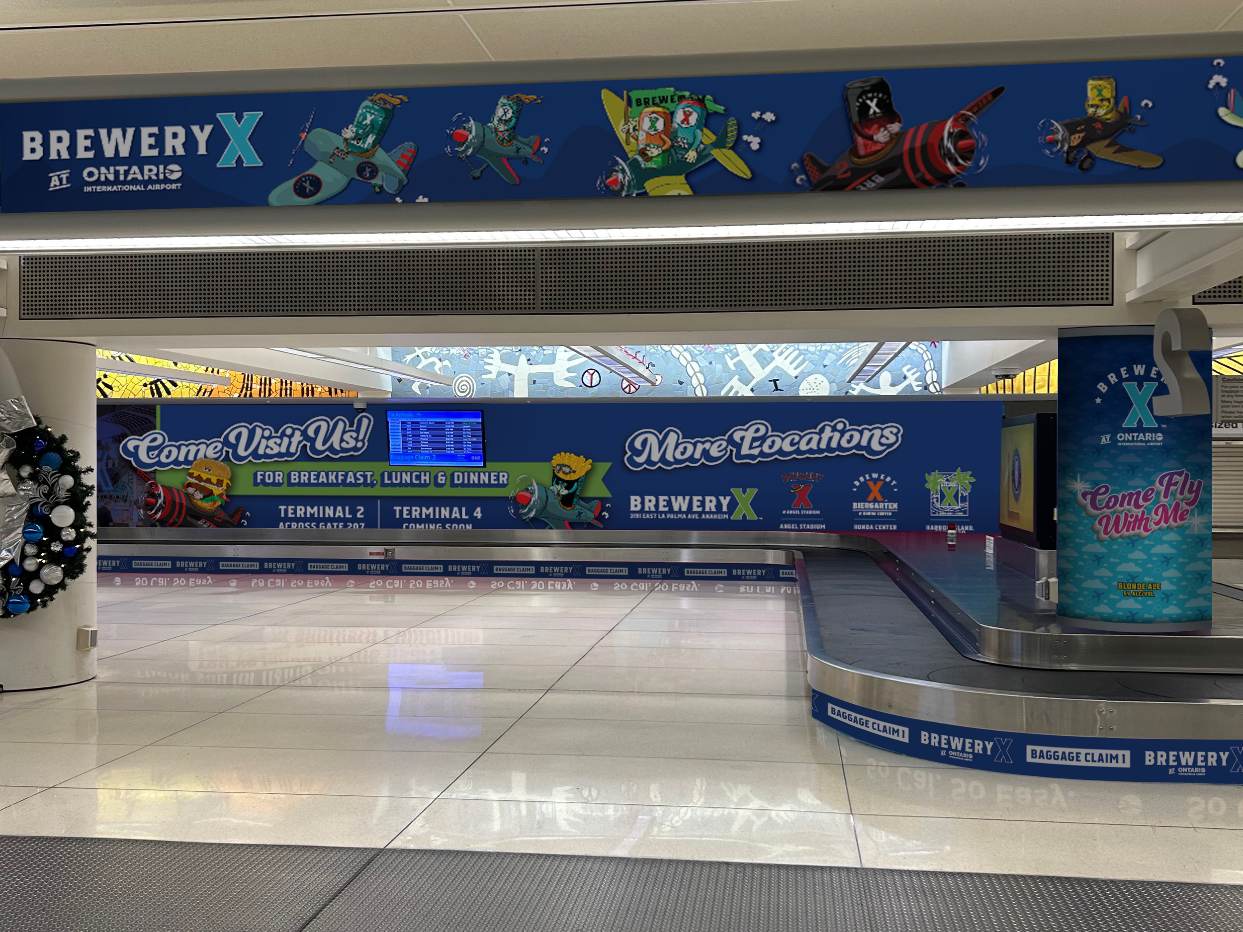 Right baggage claim wrap