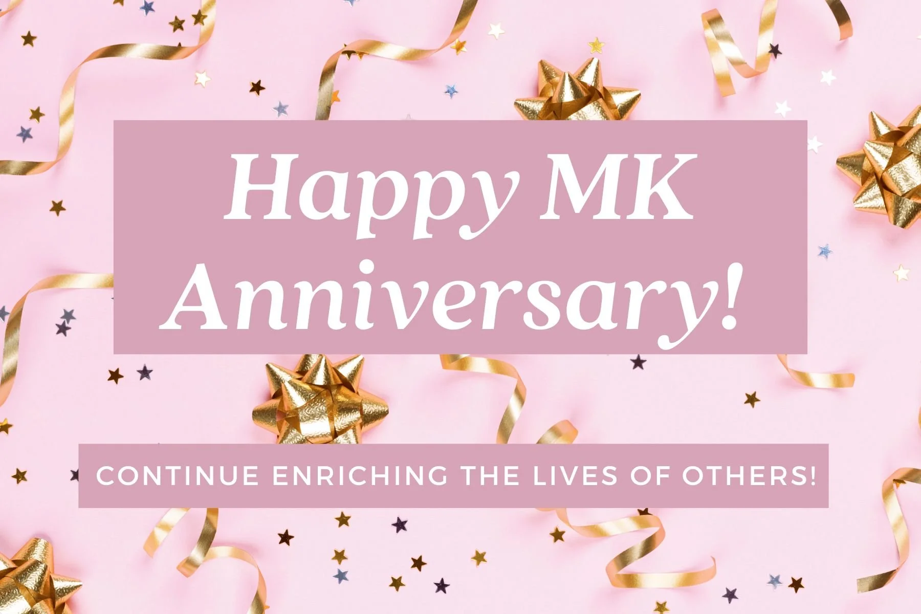 MK Anniversary Postcard