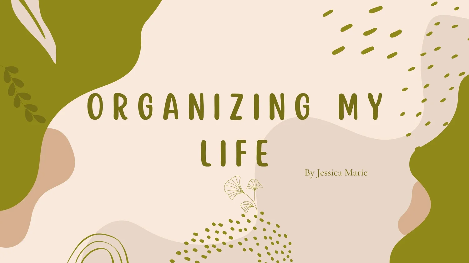 Organizing My Life episode artwork